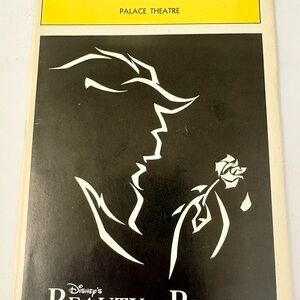 Disney’s Beauty And The Beast Playbill November 1994 Palace Theatre